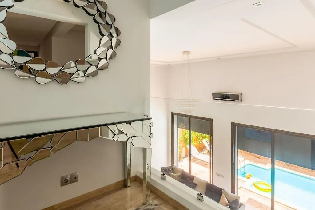 O Terrasses De Gueliz Appartement Avec Piscine Privee 마라케시 아파트