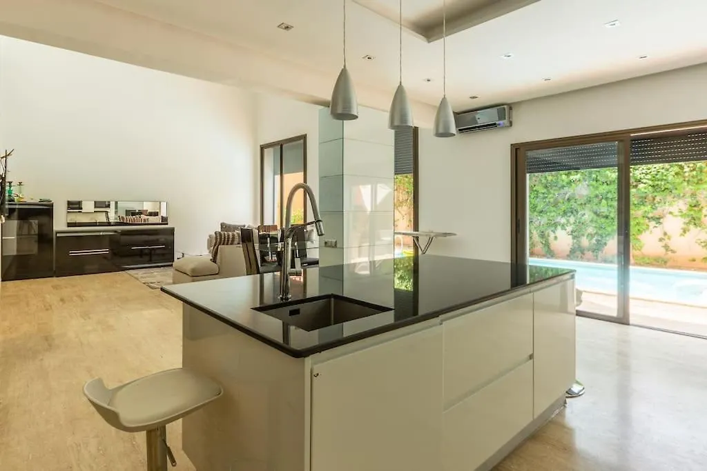 O Terrasses De Gueliz Appartement Avec Piscine Privee 마라케시 아파트
